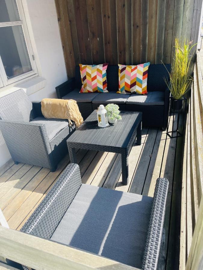 Aday - Central Terrace Apartment In Hjørring Exterior foto